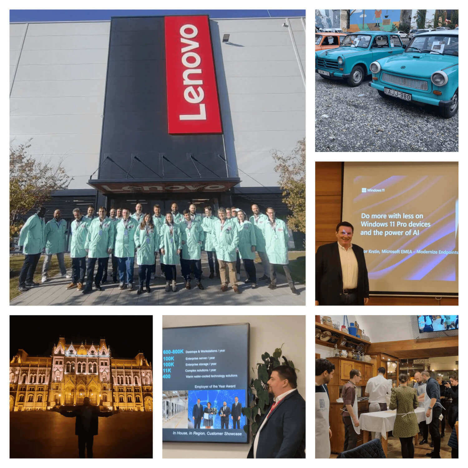 Lenovo Microsoft Budapest Event