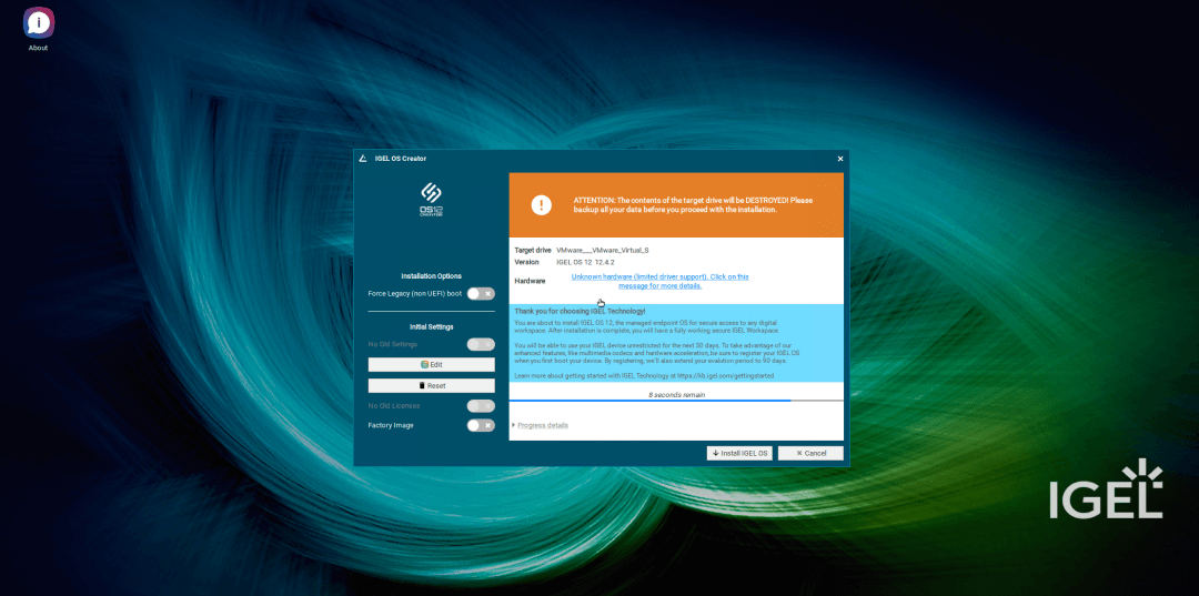 IGEL OS Install