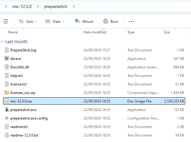 OSC-12.5.0